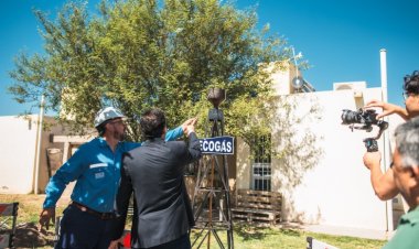 Chimbas: 216 familias ya cuentan con red de gas