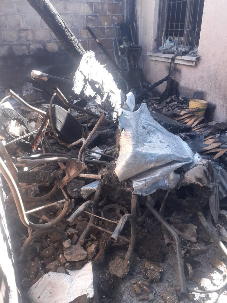 Rivadavia brindó asistencia a la familia de La Bebida tras un incendio en su hogar