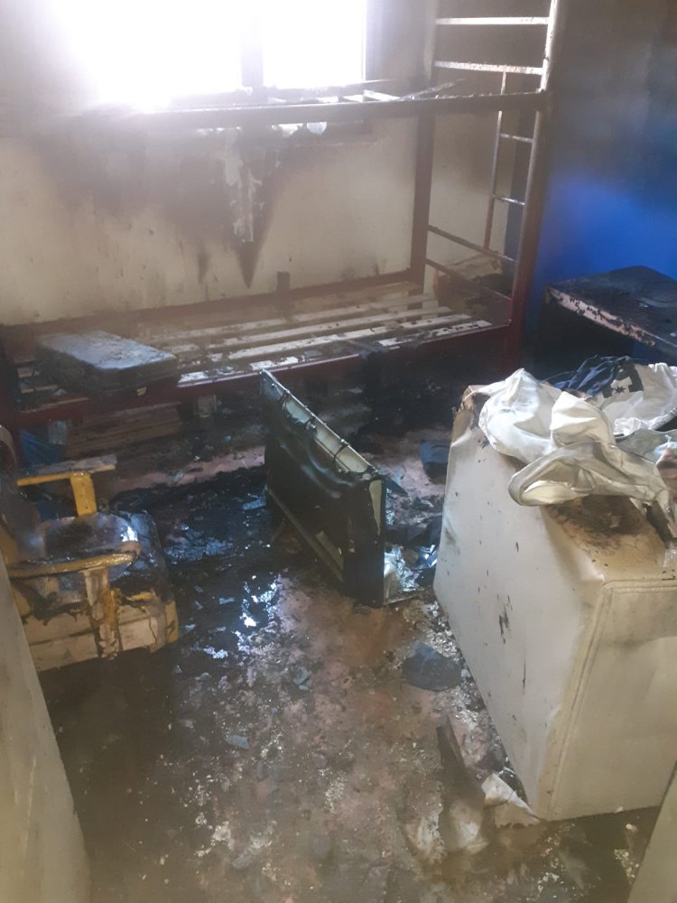 Rivadavia brindó asistencia a la familia de La Bebida tras un incendio en su hogar