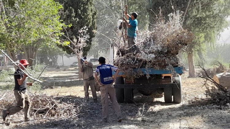 Gran operativo de limpieza en el Parque Quebrada de Zonda