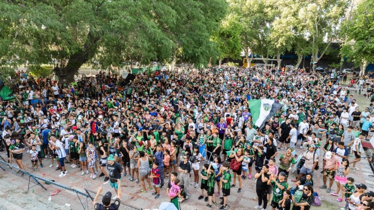 Con San Martin en primera estalló la plaza