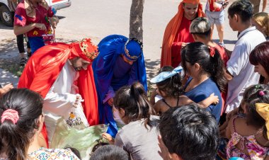 Los Reyes Magos llevaron magia y regalos a los vecinitos de la Ciudad
