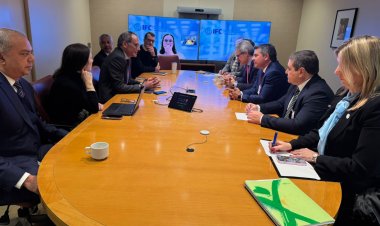 Orrego se reunió con representantes del IFC en Estados Unidos