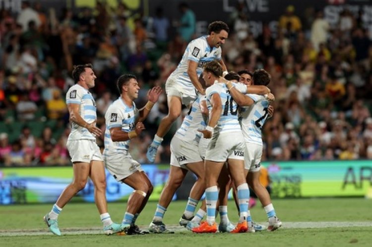 Los Pumas se consagraron campeones del Seven de Perth