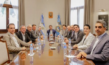 Orrego recibió a las autoridades de la empresa Arcor