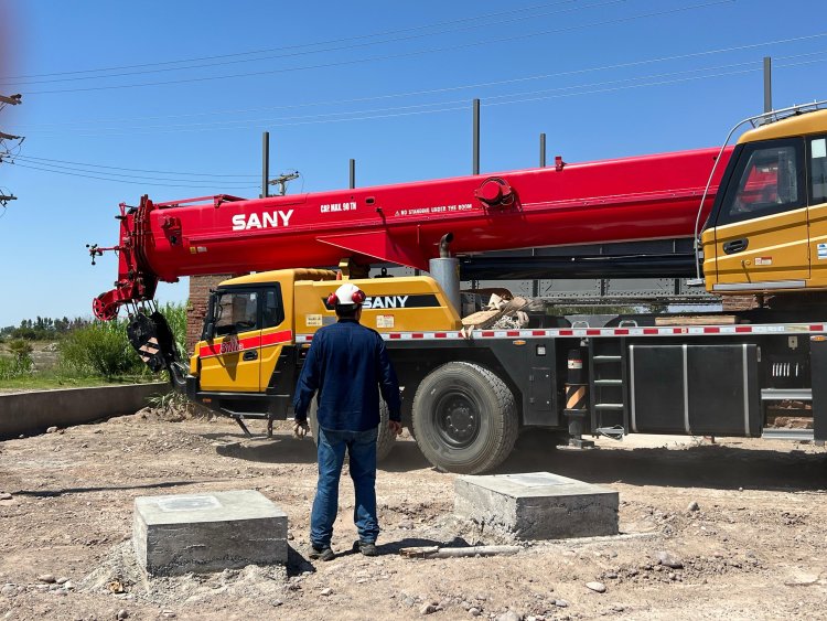Rivadavia avanza en el Portal del Ciclismo con la colocación de un vagón histórico