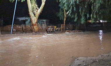 Albardón, uno de los departamentos mas afectados por las lluvias