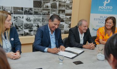 Pocito firmó un convenio con la Fundación del Sanatorio Argentino para promover la prevención de enfermedades