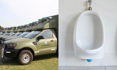 Trueque en el Ejército: cambian camionetas por mingitorios y bidets