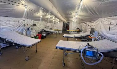 Bahía Blanca: se habilitó un hospital de campaña montado por el Ejército