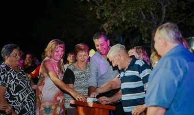Remodelan el Boulevard del Barrio Eva Duarte de Perón en Pocito