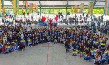 Santa Lucía comenzó un nuevo año en sus Jardines municipales