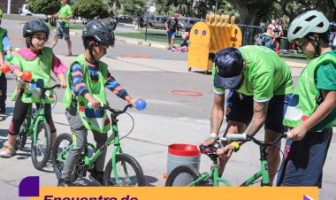 La Ciudad promueve la educación vial a través de un encuentro de Biciescuelas