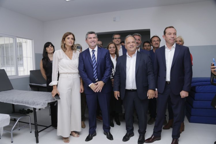 Orrego inauguró obras de ampliación y de remodelación del Centro de Atención Primaria de Salud Dr. Elio Cantoni