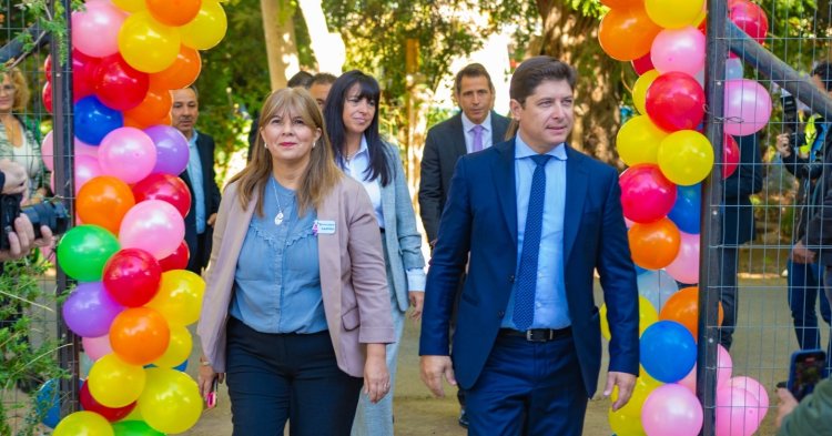 Santa Lucía comenzó un nuevo año en sus Jardines municipales