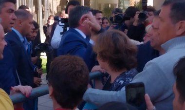 Orrego tuvo una cálida bienvenida en la Legislatura Provincial