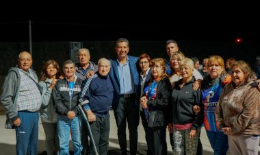 Remodelan la plaza del Barrio Chubut en Carpintería