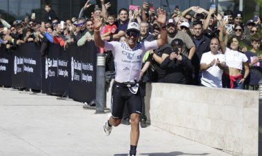 Fiesta total con el Ironman en San Juan ante una multitud
