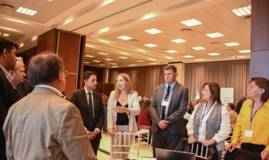 Autoridades recorrieron las comisiones del XXVIII Comité de Integración Paso de Agua Negra