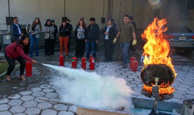 La Legislatura de San Juan realizó un simulacro de incendio