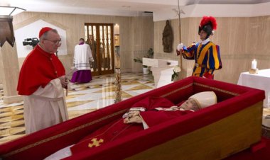 El féretro del papa Francisco se cerrará hoy