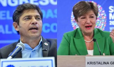 Axel Kicillof le pidió al FMI que investigue a Georgieva por hacer campaña para Milei