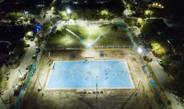 Rawson inauguró importantes obras en el Barrio Escobar