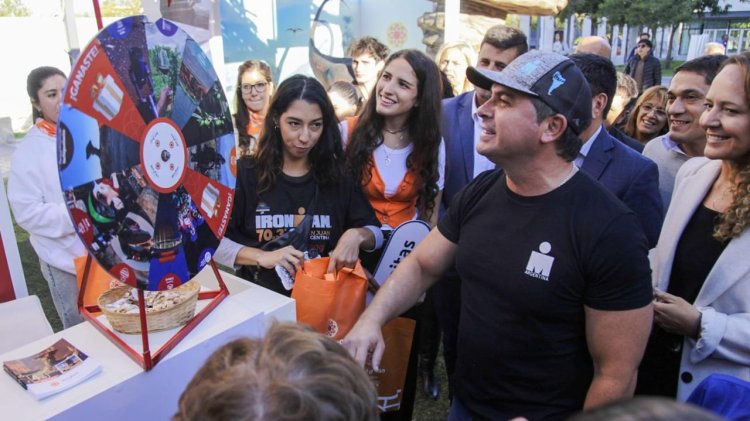 Orrego participo de la Expo IronMan 70.3 en San Juan