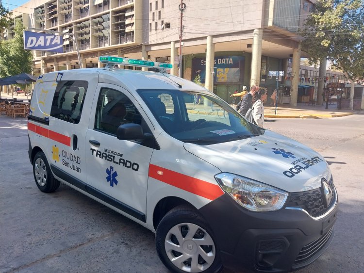 Con la primera Unidad de Traslado Sanitario propia, la Ciudad mejora la atención de emergencias