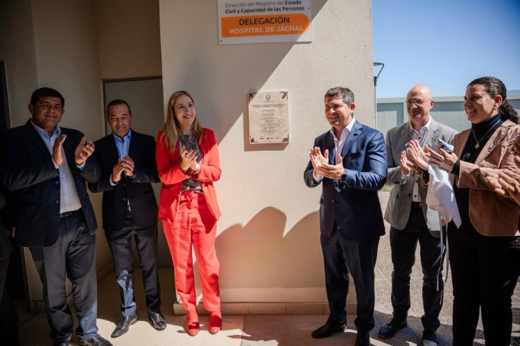 Inauguraron una nueva delegación del Registro Civil en Jáchal
