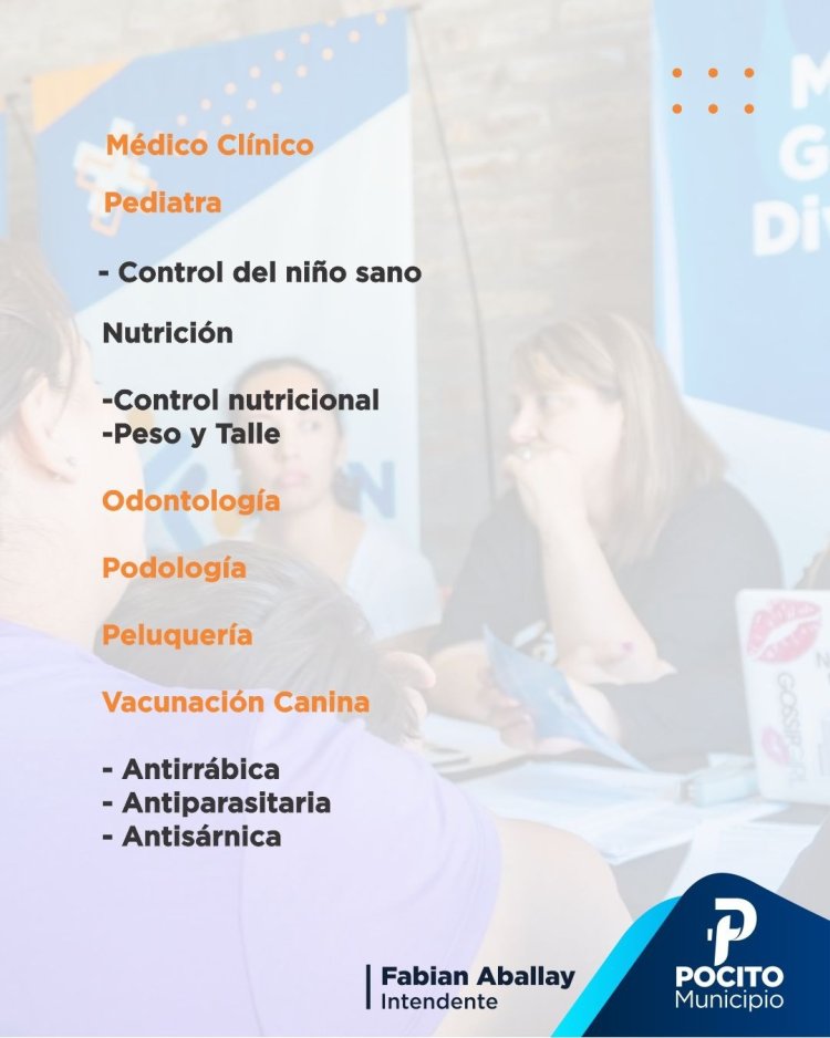 Pocito realiza el primer Abordaje Comunitario de 2025