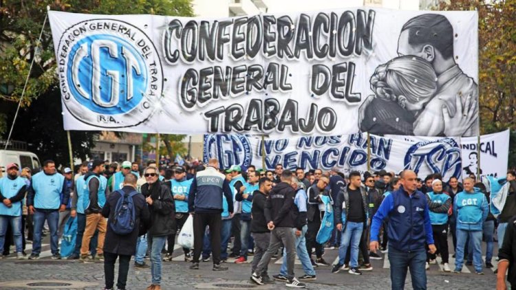 Comenzó el tercer paro de la CGT contra el gobierno de Milei