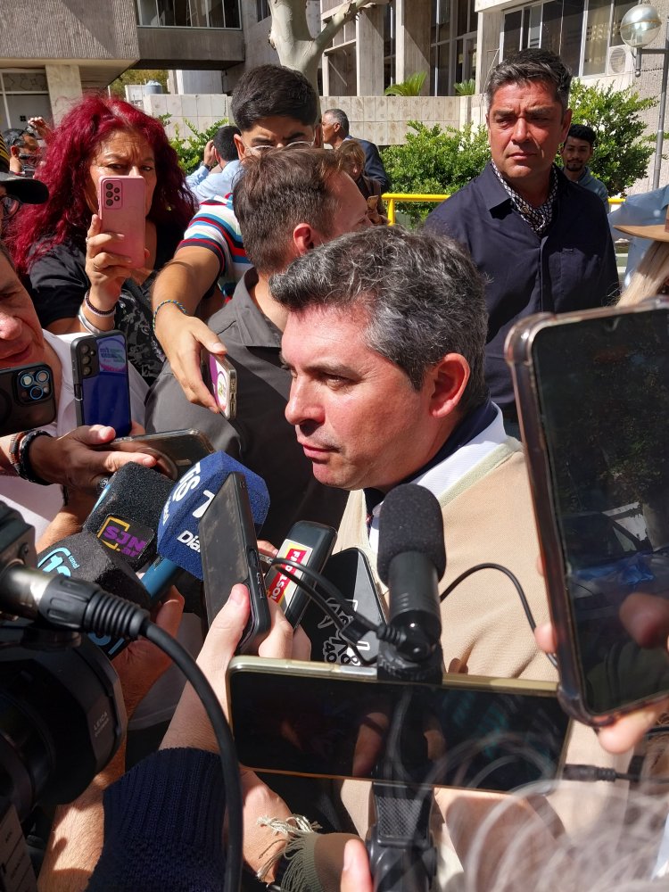 Orrego participó del inicio de la XXXIV edición de la Cabalgata de la Fe a la Difunta Correa