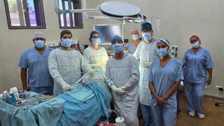 El Hospital Marcial Quiroga utilizó una nueva técnica quirúrgica para operación de pulmón