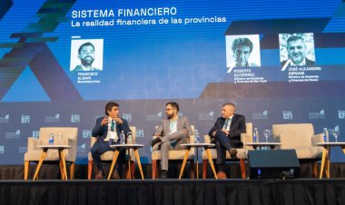 El ministro de Economía de San Juan, Roberto Gutiérrez, disertó en la Expo Efi