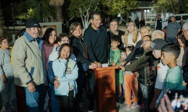 El Lote Hogar N°13 tiene nueva plazoleta