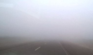 La niebla complicó el tránsito en rutas de San Juan