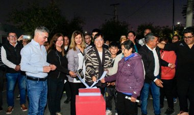 Chimbas sigue sumando nueva iluminación led a sus calles   