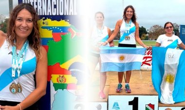 Adriana Quiroga ganó dos medallas de oro en Entre Ríos