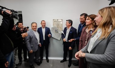 Orrego encabezó la inauguración del renovado centro de salud Dr. Alonso Fuego en Pocito