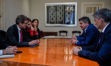 Orrego se reunió con el viceministro de Metales Estratégicos de Francia
