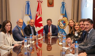 Orrego se reunió con el embajador de Canadá en Argentina