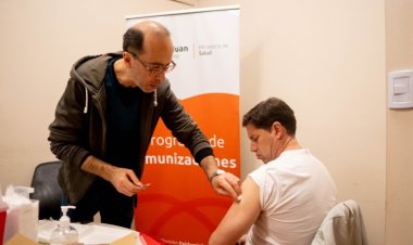 En Obras Sanitarias realizaron un operativo de vacunación