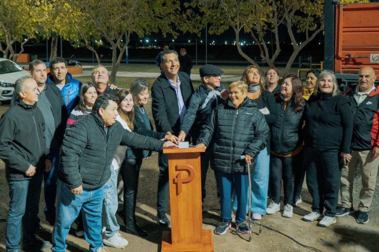 Dos barrios más de Pocito ya tienen una mejor iluminación