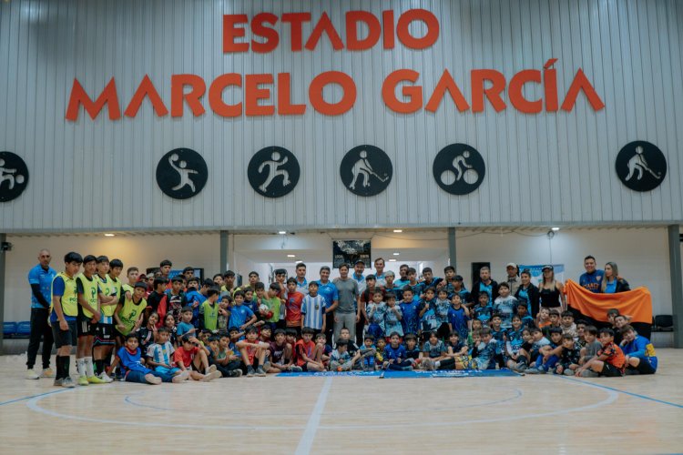 Más de 200 chicos disfrutaron del Encuentro de Escuelitas de Futsal