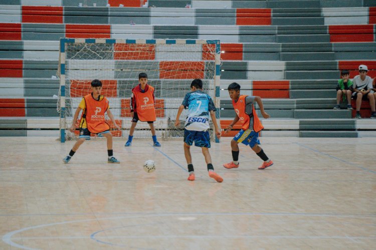 Más de 200 chicos disfrutaron del Encuentro de Escuelitas de Futsal