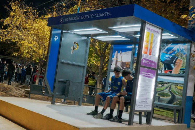 La iluminación LED llegó al Barrio Quinto Cuartel