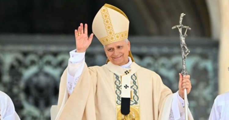 Así fue la entronización del papa León XIV