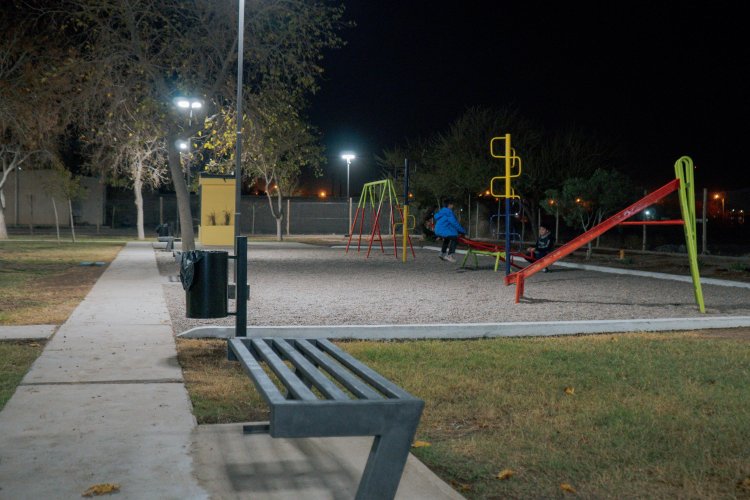 Pocito recuperó un nuevo espacio verde