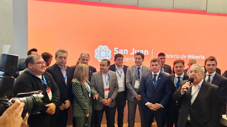 Jáchal lleva su compromiso minero a la feria mas importante del país